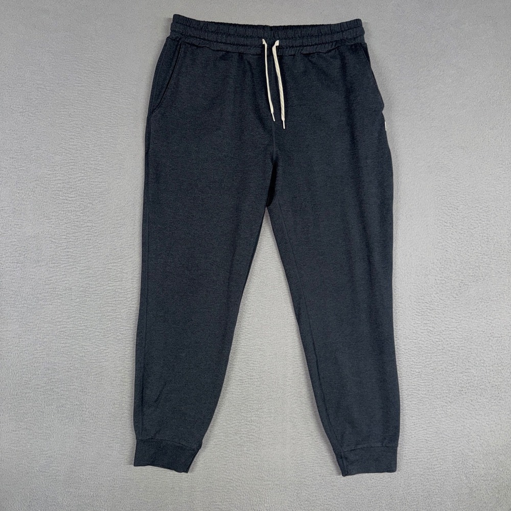 Vuori Performance Joggers Womens Large Charcoal Gray Activewear Sweatpants